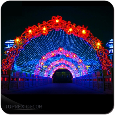 Felt Christmas Decoration Arch Modern Outdoor Lighting Shenzhen